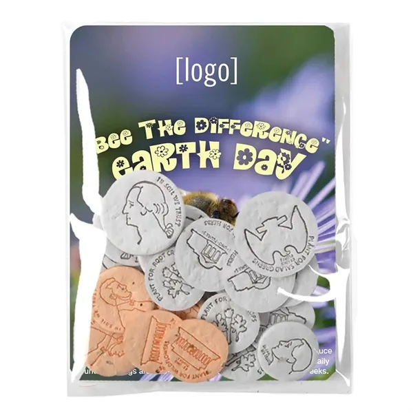 Seed Paper Coin pack, 10 coins.... from ASI 40646 Bloomin Promotions / Bloomin' Promotions™