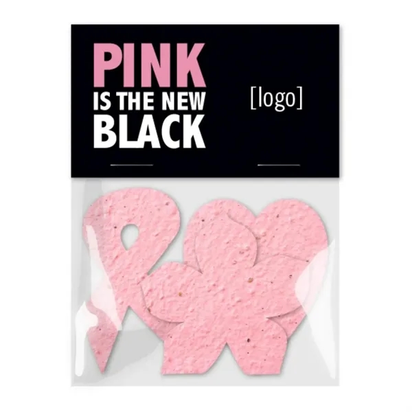 Seed paper shape pack, 3 shapes.... from ASI 40646 Bloomin Promotions / Bloomin' Promotions™