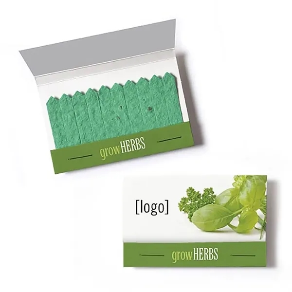 Seed paper matchbook.... from ASI 40646 Bloomin Promotions / Bloomin' Promotions™