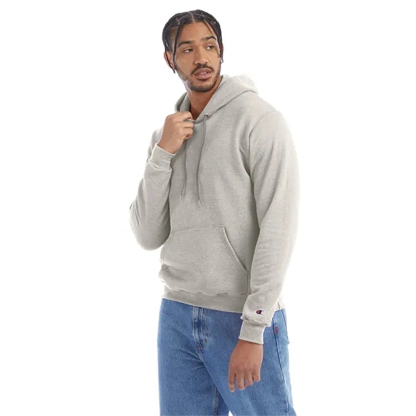 Moisture-wicking pullover hoodie with two-ply hood, dyed-to-match drawcord, and front pouch... from ASI 34063 alphabroder