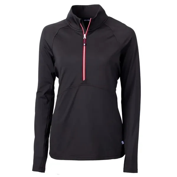 Women's pullover with a half-zip, raglan sleeves, and locker loop.... from ASI 47965 Cutter & Buck