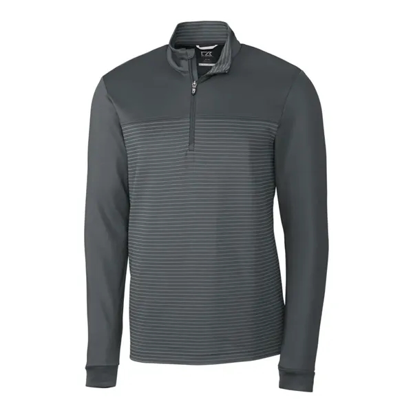 Men's sweatshirt with a half-zip, UPF 50+ protection, matte fabric finish,... from ASI 47965 Cutter & Buck