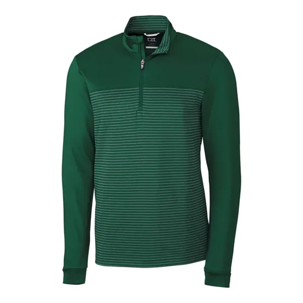 Men's sweatshirt with a half-zip, UPF 50+ protection, matte fabric finish,... from ASI 47965 Cutter & Buck