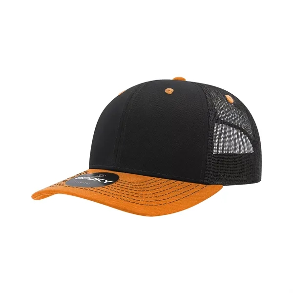 Classic trucker cap with contrast-stitched visor, cotton sweatband, and adjustable snapback.... from ASI 72657 Active Life Promo