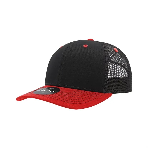 Classic trucker cap with contrast-stitched visor, cotton sweatband, and adjustable snapback.... from ASI 72657 Active Life Promo