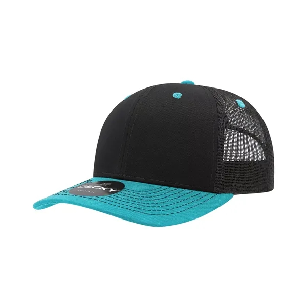 Classic trucker cap with contrast-stitched visor, cotton sweatband, and adjustable snapback.... from ASI 72657 Active Life Promo