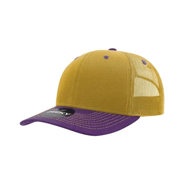 Classic trucker cap with contrast-stitched visor, cotton sweatband, and adjustable snapback.... from ASI 72657 Active Life Promo