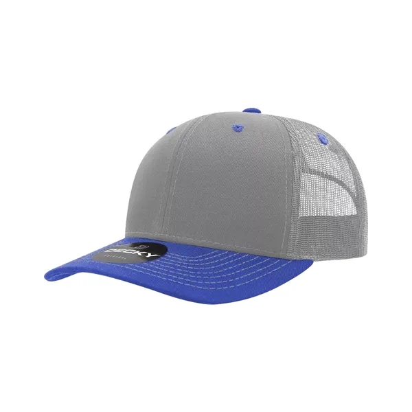 Classic trucker cap with contrast-stitched visor, cotton sweatband, and adjustable snapback.... from ASI 72657 Active Life Promo