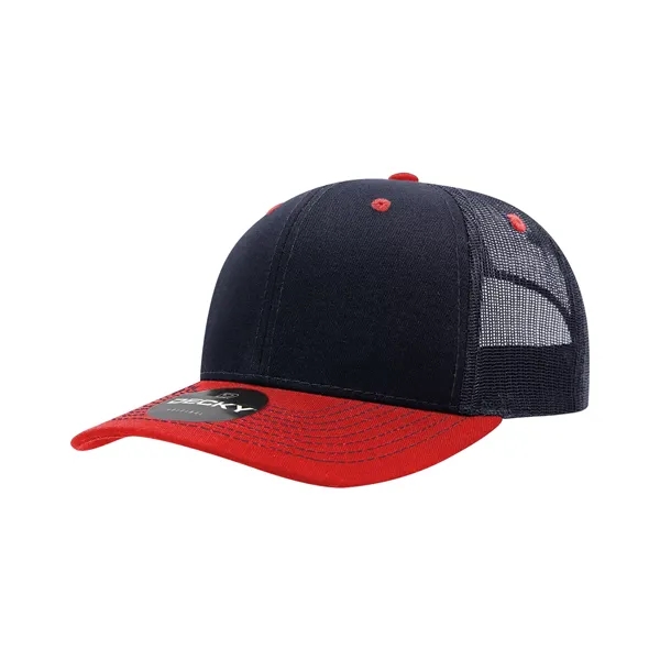 Classic trucker cap with contrast-stitched visor, cotton sweatband, and adjustable snapback.... from ASI 72657 Active Life Promo