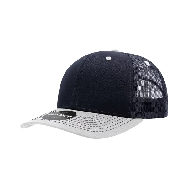 Classic trucker cap with contrast-stitched visor, cotton sweatband, and adjustable snapback.... from ASI 72657 Active Life Promo