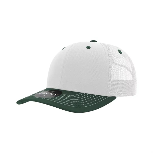 Classic trucker cap with contrast-stitched visor, cotton sweatband, and adjustable snapback.... from ASI 72657 Active Life Promo