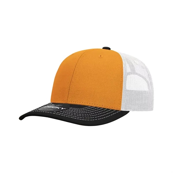 Classic trucker cap with contrast-stitched visor, cotton sweatband, and adjustable snapback.... from ASI 72657 Active Life Promo