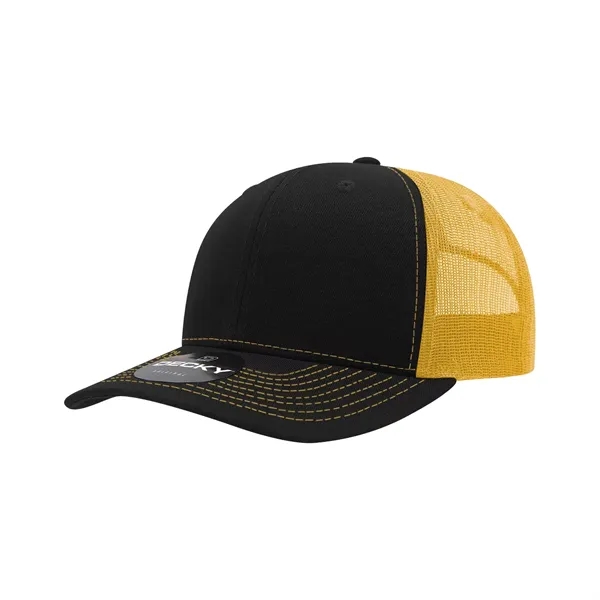 Classic trucker cap with contrast-stitched visor, cotton sweatband, and adjustable snapback.... from ASI 72657 Active Life Promo