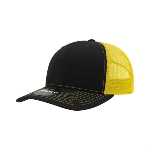 Classic trucker cap with contrast-stitched visor, cotton sweatband, and adjustable snapback.... from ASI 72657 Active Life Promo