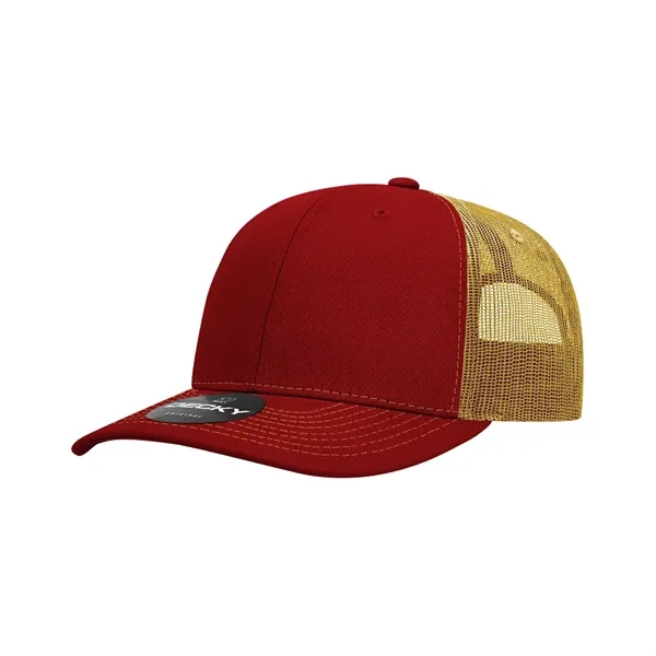 Classic trucker cap with contrast-stitched visor, cotton sweatband, and adjustable snapback.... from ASI 72657 Active Life Promo