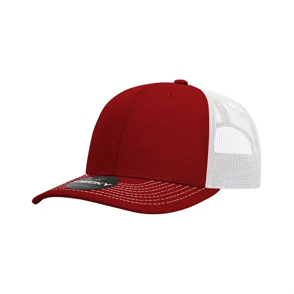 Classic trucker cap with contrast-stitched visor, cotton sweatband, and adjustable snapback.... from ASI 72657 Active Life Promo