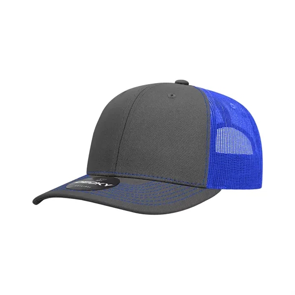 Classic trucker cap with contrast-stitched visor, cotton sweatband, and adjustable snapback.... from ASI 72657 Active Life Promo