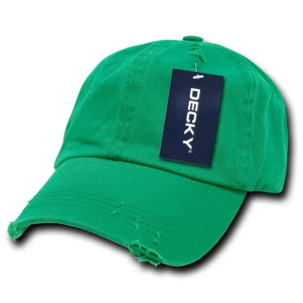 6-panel vintage polo cap with a distressed look, curved visor, and... from ASI 72657 Active Life Promo