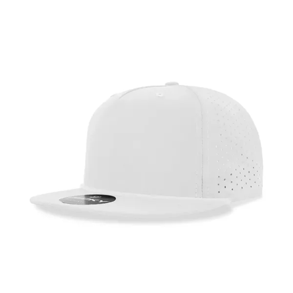5-panel rope cap with perforated panels, flat bill, UPF 50+, water... from ASI 72657 Active Life Promo