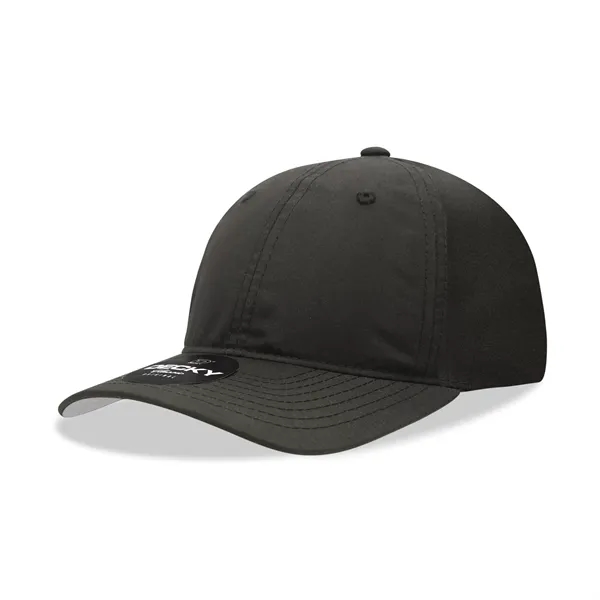 Low-profile relaxed dad hat with performance fabric, curved visor, and adjustable... from ASI 72657 Active Life Promo