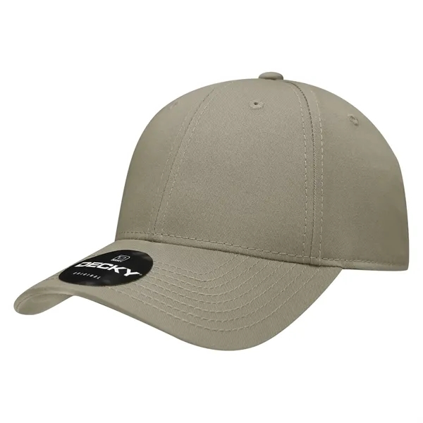 6-panel structured cotton cap with a pre-curved visor, cotton sweatband, and... from ASI 72657 Active Life Promo