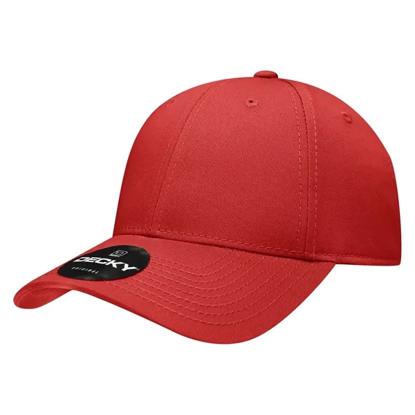 6-panel structured cotton cap with a pre-curved visor, cotton sweatband, and... from ASI 72657 Active Life Promo