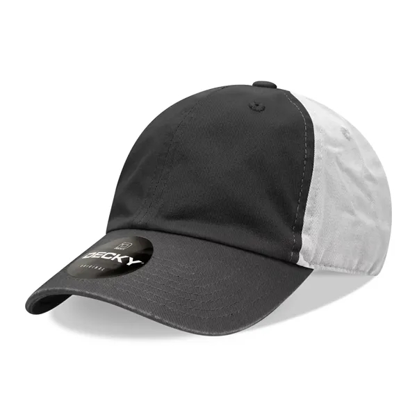 Relaxed 6-panel cotton cap with a pre-curved bill, stitched eyelets, and... from ASI 72657 Active Life Promo