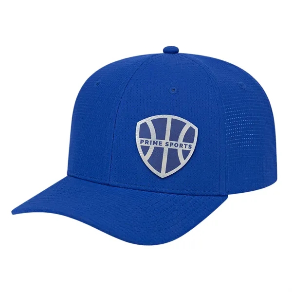 Lightweight aerated performance cap featuring a medium profile, six panels, and... from ASI 43792 Cap America Inc