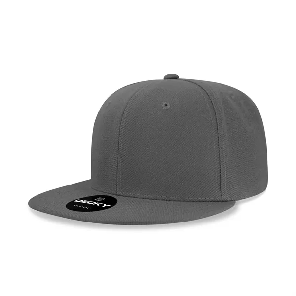 6-panel structured snapback with a flat bill, made of 100% acrylic.... from ASI 72657 Active Life Promo
