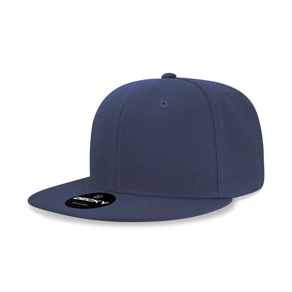 6-panel structured snapback with a flat bill, made of 100% acrylic.... from ASI 72657 Active Life Promo