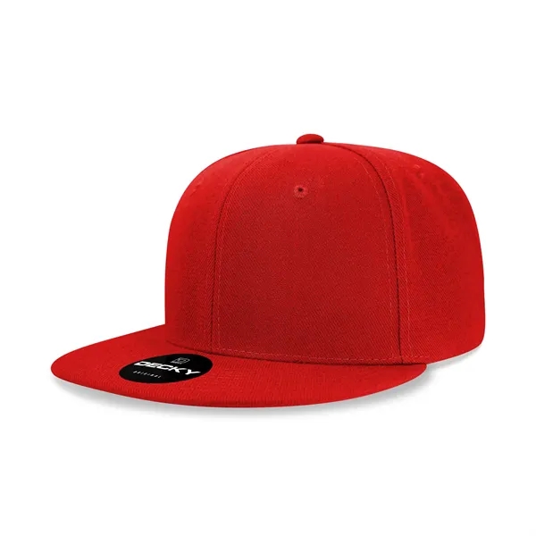 6-panel structured snapback with a flat bill, made of 100% acrylic.... from ASI 72657 Active Life Promo