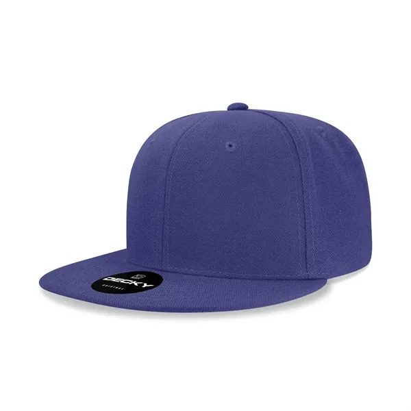 6-panel structured snapback with a flat bill, made of 100% acrylic.... from ASI 72657 Active Life Promo