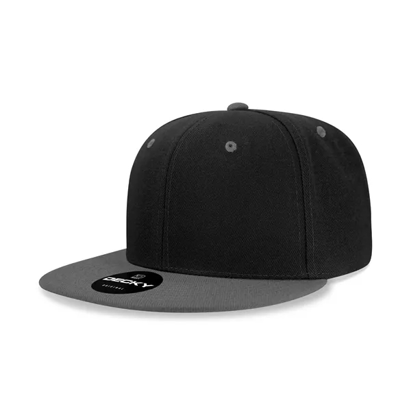 6-panel structured snapback with a flat bill, made of 100% acrylic.... from ASI 72657 Active Life Promo