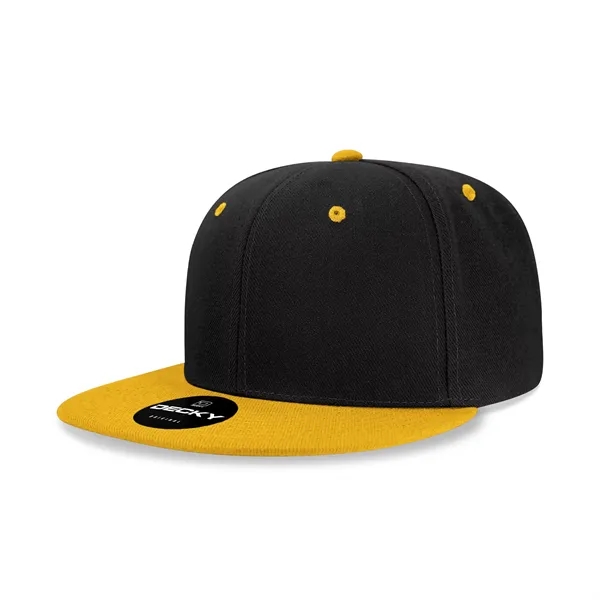 6-panel structured snapback with a flat bill, made of 100% acrylic.... from ASI 72657 Active Life Promo