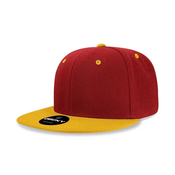 6-panel structured snapback with a flat bill, made of 100% acrylic.... from ASI 72657 Active Life Promo