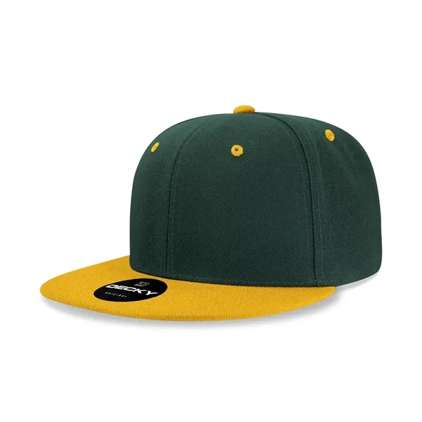 6-panel structured snapback with a flat bill, made of 100% acrylic.... from ASI 72657 Active Life Promo