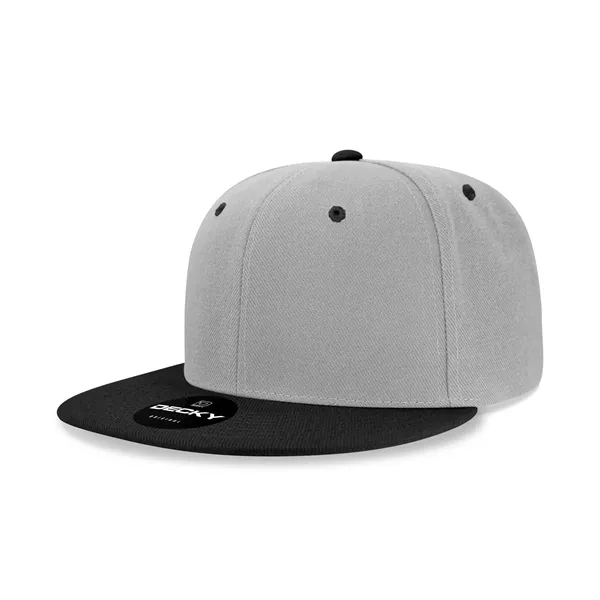 6-panel structured snapback with a flat bill, made of 100% acrylic.... from ASI 72657 Active Life Promo