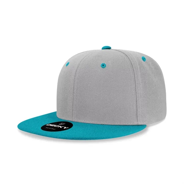 6-panel structured snapback with a flat bill, made of 100% acrylic.... from ASI 72657 Active Life Promo