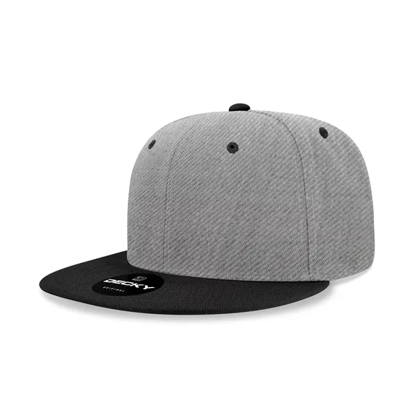 6-panel structured snapback with a flat bill, made of 100% acrylic.... from ASI 72657 Active Life Promo