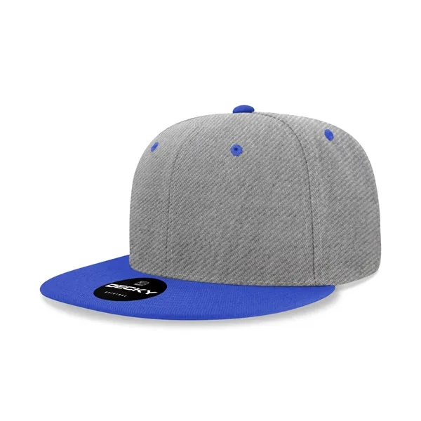 6-panel structured snapback with a flat bill, made of 100% acrylic.... from ASI 72657 Active Life Promo