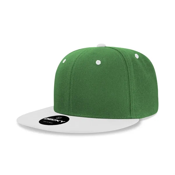 6-panel structured snapback with a flat bill, made of 100% acrylic.... from ASI 72657 Active Life Promo