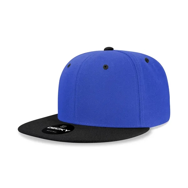 6-panel structured snapback with a flat bill, made of 100% acrylic.... from ASI 72657 Active Life Promo