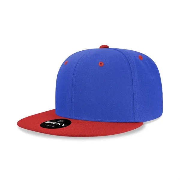 6-panel structured snapback with a flat bill, made of 100% acrylic.... from ASI 72657 Active Life Promo