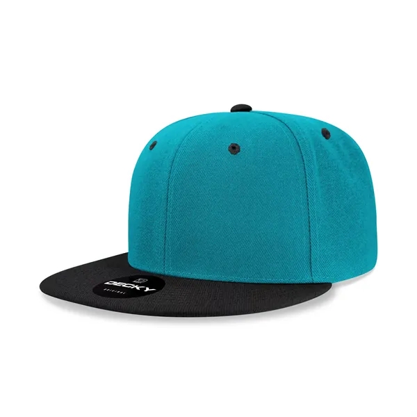 6-panel structured snapback with a flat bill, made of 100% acrylic.... from ASI 72657 Active Life Promo