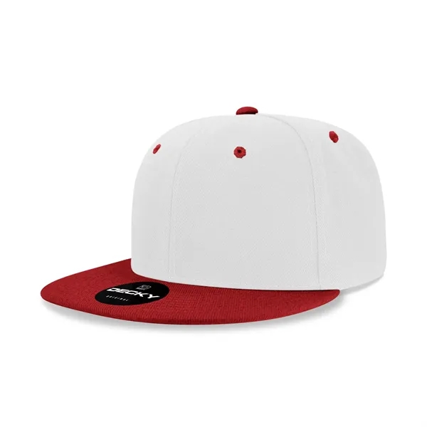 6-panel structured snapback with a flat bill, made of 100% acrylic.... from ASI 72657 Active Life Promo