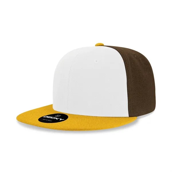 6-panel structured snapback with a flat bill, made of 100% acrylic.... from ASI 72657 Active Life Promo