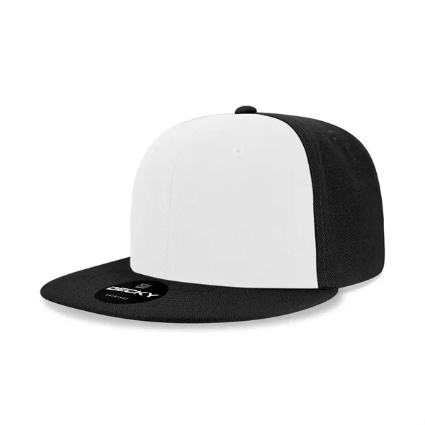 6-panel structured snapback with a flat bill, made of 100% acrylic.... from ASI 72657 Active Life Promo
