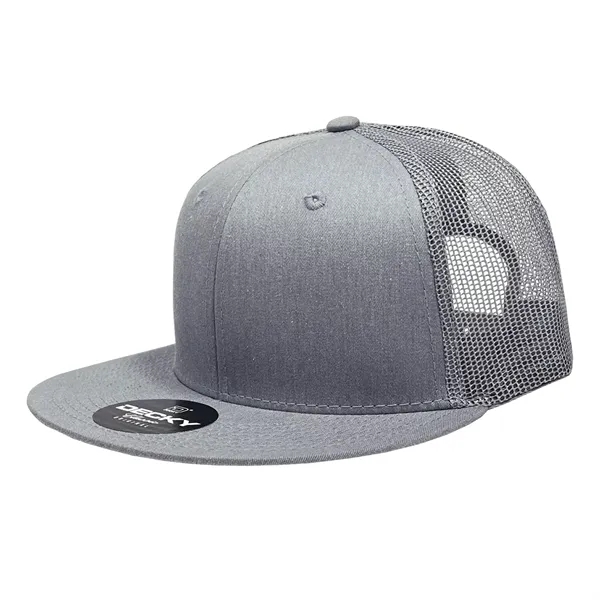 6-panel structured trucker hat with insulated mesh, flat bill, and snapback... from ASI 72657 Active Life Promo
