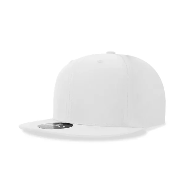 6-panel structured performance cap with a flat visor and snapback closure.... from ASI 72657 Active Life Promo