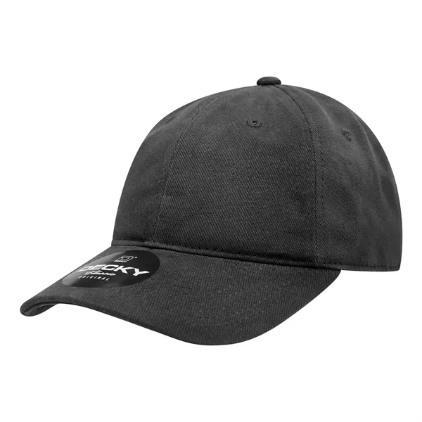 6-panel brushed cotton baseball cap with a curved visor, brass buckle... from ASI 72657 Active Life Promo